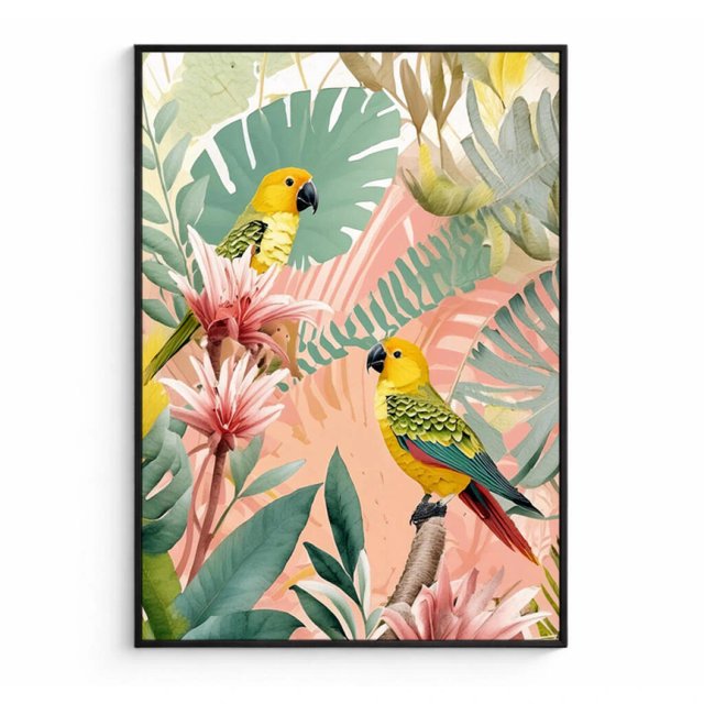 Quadro Marroco pássaros
