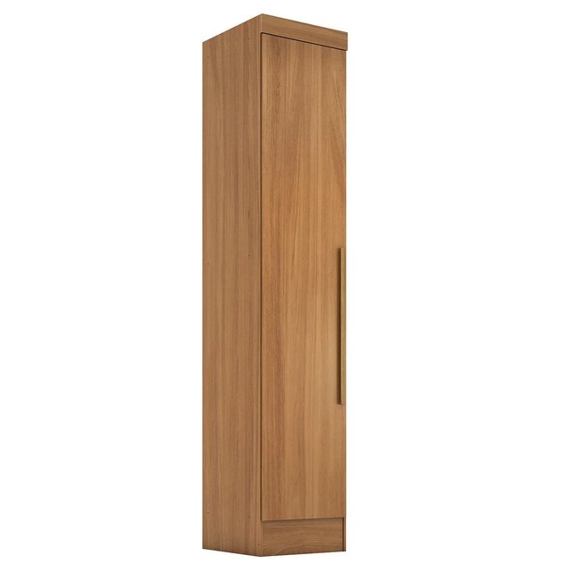 Módulo Guarda-Roupa Smart 1 Porta Espresso Móveis Bege/Cinamomo Cinamomo