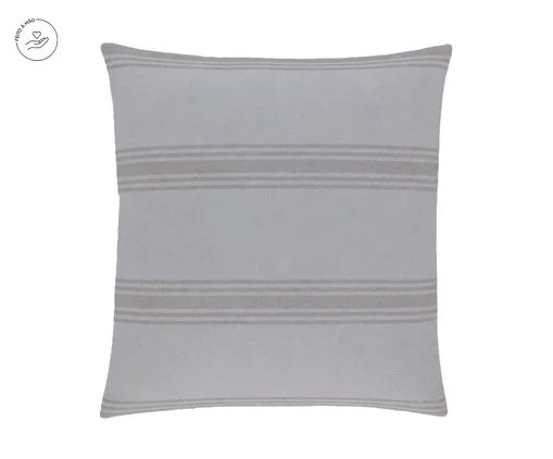 Capa de Almofada Trysha Off-White e Bege